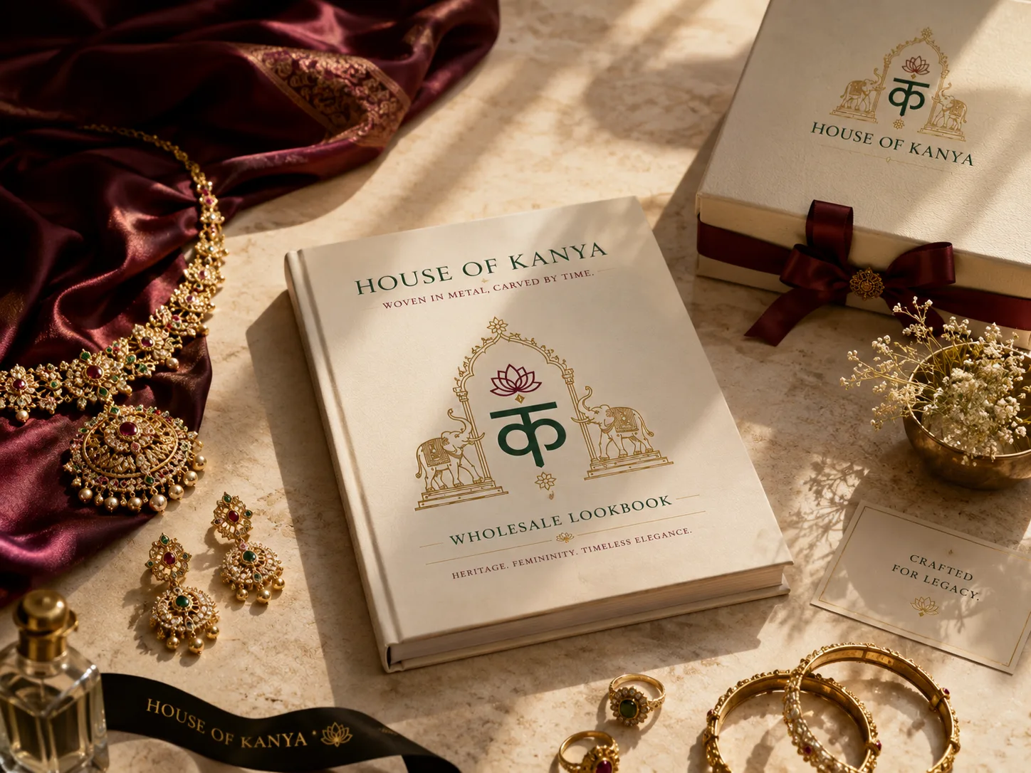 House of Kanya luxury retail brand cover artwork