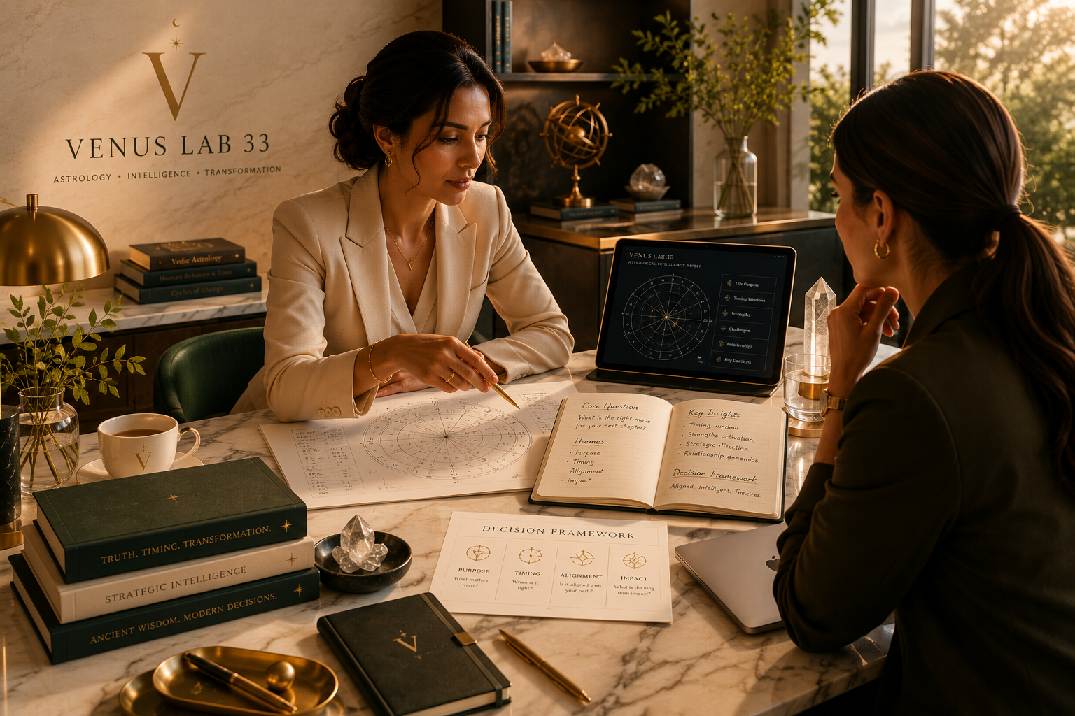 VenusLab33 strategy and methodology framing
